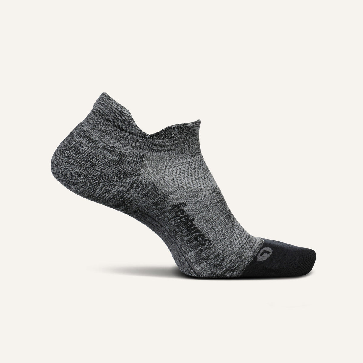 Feetures elite max cushion no shop show tab athletic running socks