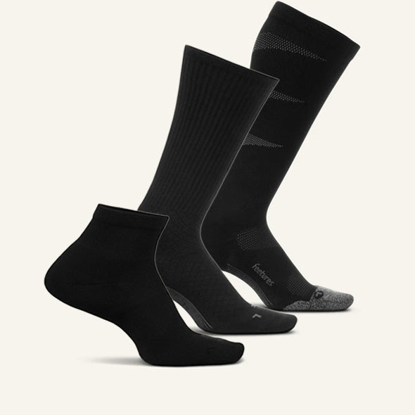 Relief and Recovery Black 3 Pack - Black