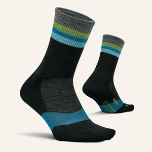 Merino 10 Max Cushion Mini Crew - Luminous Black