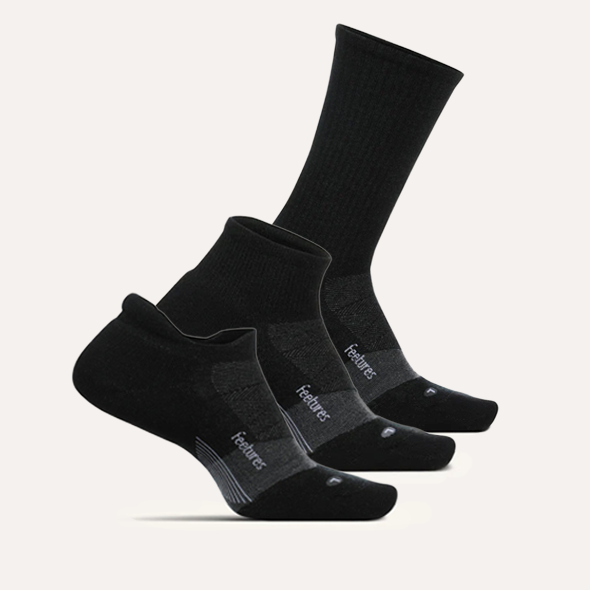 Merino 10 Charcoal 3 Pack - Charcoal