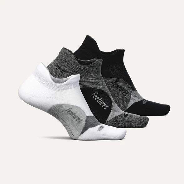 Feetures Unisex Elite Max Cushion No Show Tab Socks White - Foto 10