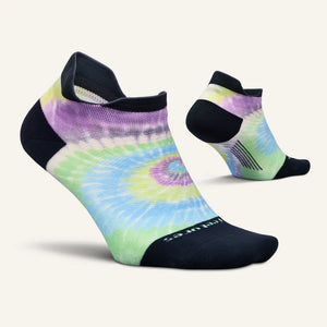 Elite Light Cushion Tab - Limited Edition Tie Dye - Lavender Spiral