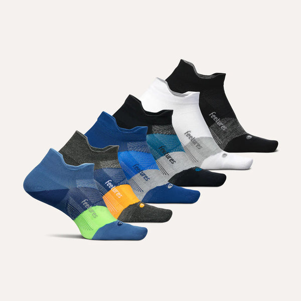 Elite Ultra Light Cushion Tab 6 Pack - Blue Black Mix