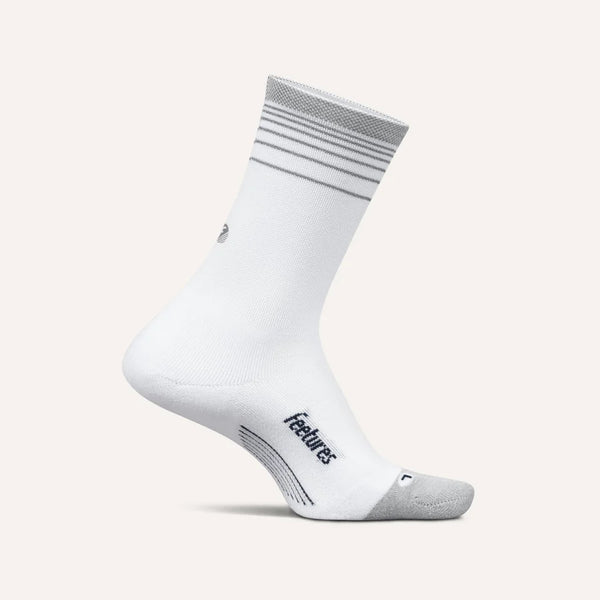 Elite Light Cushion Reflective Mini Crew - White Flash