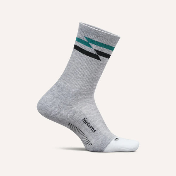 Elite Max Cushion Mini Crew - Gray Track