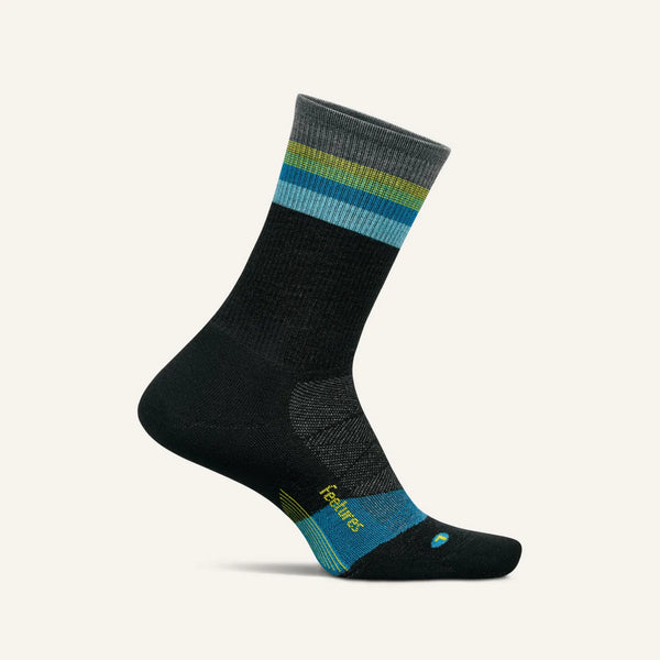 Merino 10 Max Cushion Mini Crew - Luminous Black