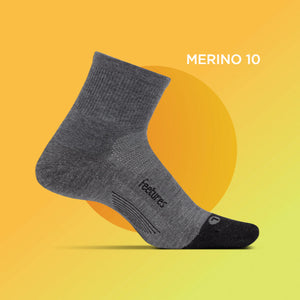 Merino 10 Charcoal 3 Pack - Charcoal