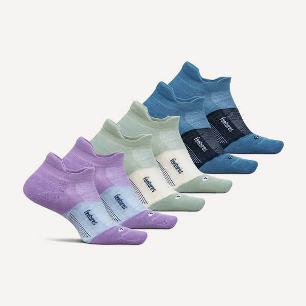Merino 10 Max Cushion Tab - 6 Pack - Lilac Lagoon Mix