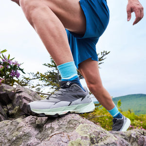 Trail Max Cushion Mini Crew 3 Pack - Aurora Gray Mix