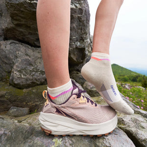 Trail Max Cushion Quarter - Mountain High Cream