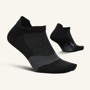 Merino 10 Ultra Light No Show Tab Sock - Charcoal