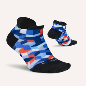 Geo Print Blue